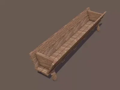 Animal Feeder Free low-poly 3D model
