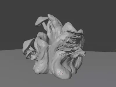 Vaso tronco da floresta Free 3D print model