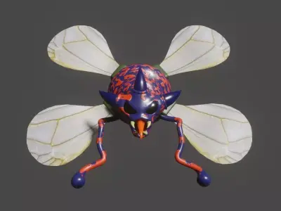 Alien Egg Maker Wasp 3D model