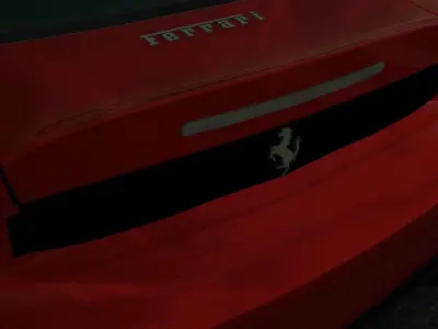 Ferrari F430 Free low-poly 3D model