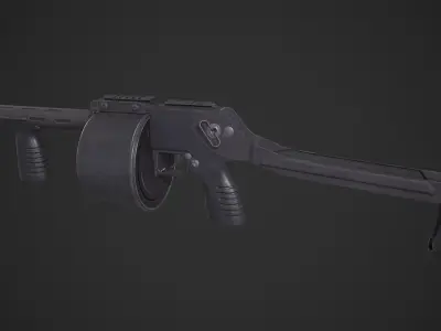 Armsel Striker Low-poly 3D model