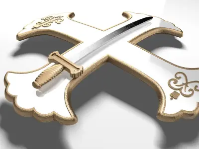 The order of the Semenovsky regiment Free 3D model