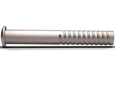 Dome Bolt Low-poly 3D model