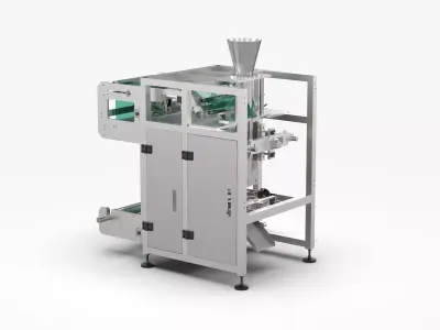 Automatic Granule Packing Machine 3D model