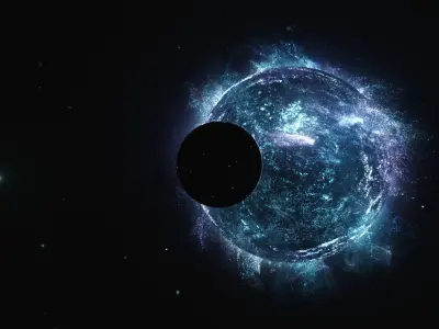 Space and nebula HDRI Sci-fi 3D Model Collection Low-poly 3D model purchase