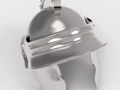 greek helmet 3D model get
