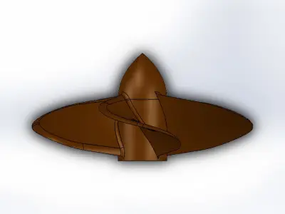 Yacht Propeller 3D model