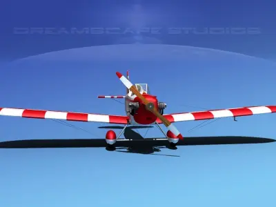 Flybaby biplane 3D model