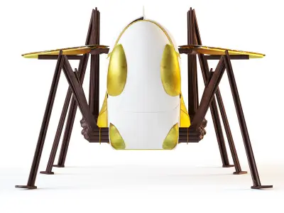 Bar table Locust 3D model