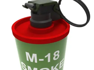 M18 SMOKE GRENADE 3D print model