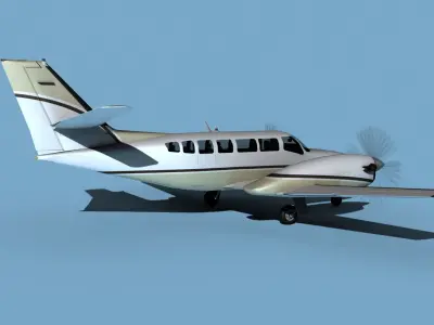 Cessna F406 Caravan II V05 3D model