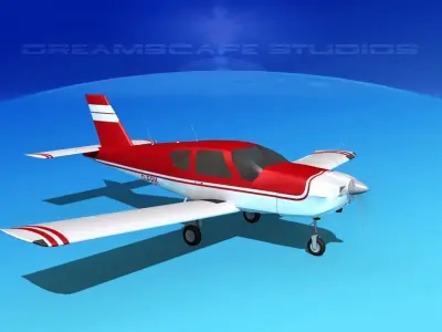 Socata TB-20 Trinidad V05 3D model