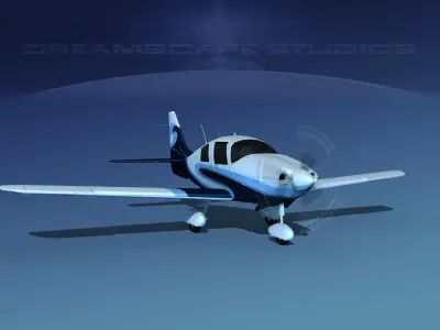 Cessna 400 TTx V08 3D model