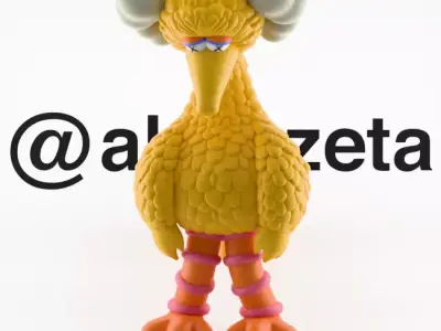 Kaws Big Bird Sesame Street for Print 3D print model