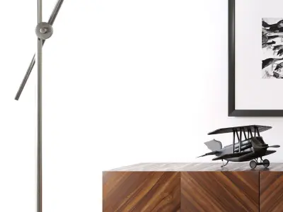 Sete Art Nouveau 3D model