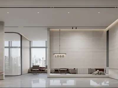 office interior 3D model 23