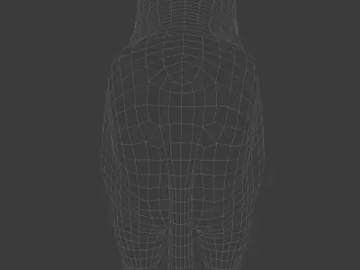 Rigged and Animated Brown Horse 3D model