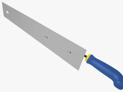 Undercut Saw 3D Model 3D model