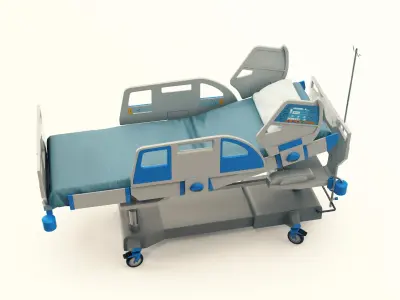Medical Bed 3D model purchase