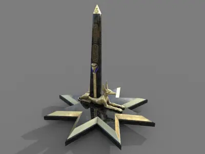  ANCIENT EGYPTIAN Obelisk 3D MODEL 3D model