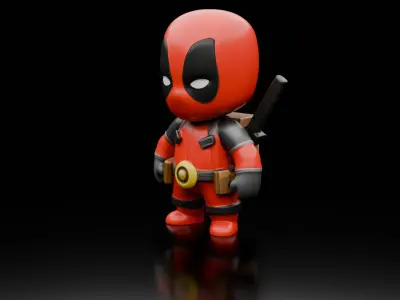 Crimson Crusader 3D print model