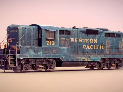 Train 3D-Model 3D model