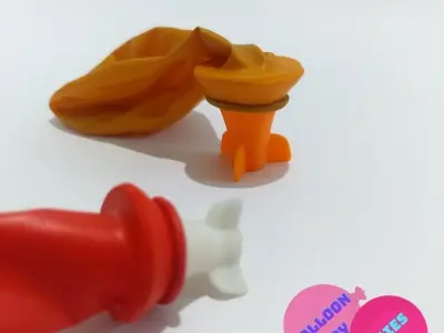 ROCKET BALLOON 3D print model
