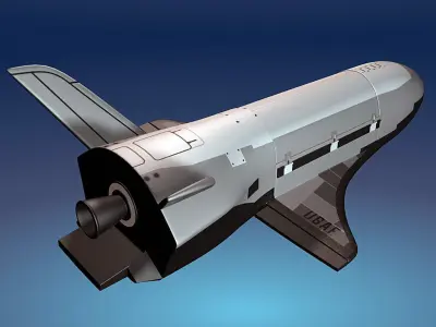 X-37B 3D model