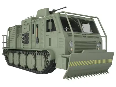 Military Truck Concept 1 3D model