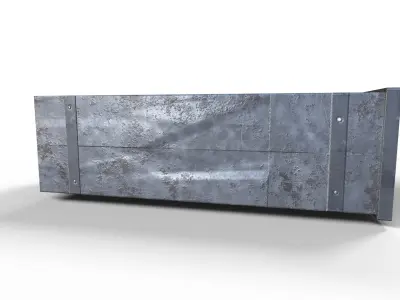 Air ducting Low-poly 3D model