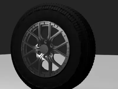 High-Poly Hyper-Realistic Sport Car Model 3D model