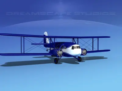 Curtiss Condor V01 3D model