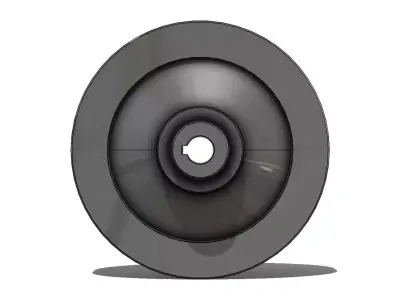 Volante Merkbak VF 150 Steering Wheel 3D model