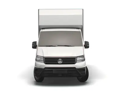 VW Crafter Luton Tail Lift 2021 3D model