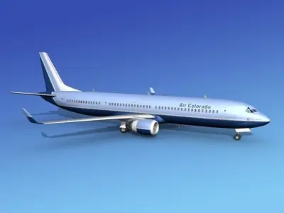 Boeing 737-900ER Air Colorado 3D model