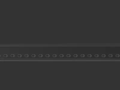 Cable Tray 600mm x 3000mm TYPE2 3D model