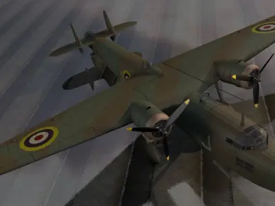 Handley Page HP-54 Harrow Mk-2 3D model