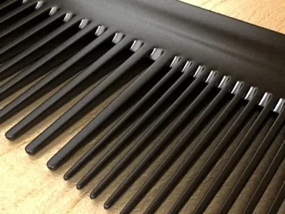 Comb High Detail 3D model