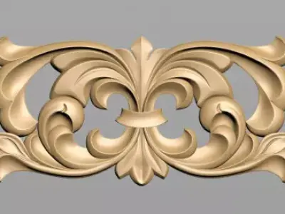 Carved Decor  3D model