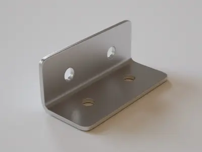 Corner Bracket Free low-poly 3D model