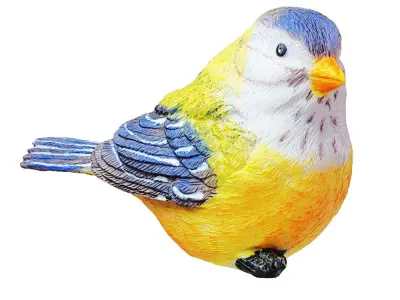 Figurine Yellow bird 02 3D model