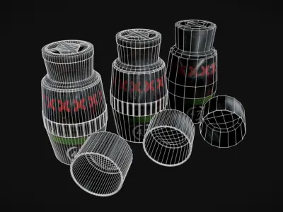 British No69 Hand Grenade 3D model