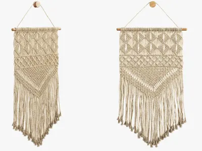 Joybird Taya Wall Hanging 3D model