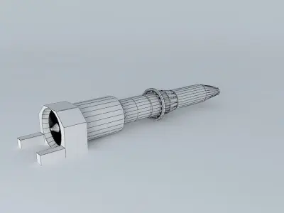 Jet Turbine  Free 3D model