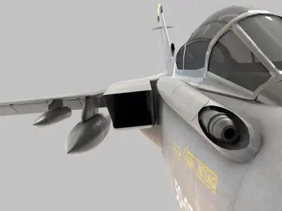 GR-4 tornado Low-poly 3D model