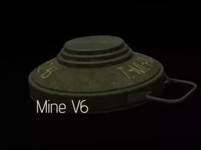 Mine V6 Free low-poly 3D model