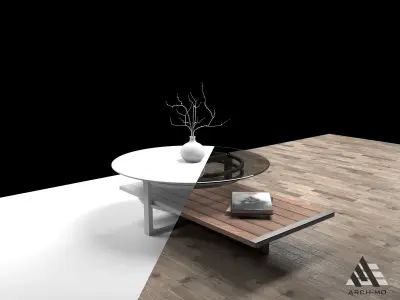 Coffee  table 01- furniture Free low-poly 3D model