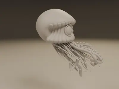 jellyfish 3D print model