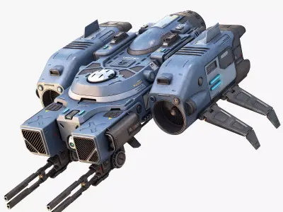 Ranger Spaceship 3D model