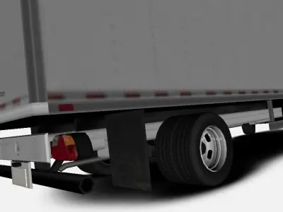 Dually Wheels Pack for Mercedes Sprinter Low-poly 3D model